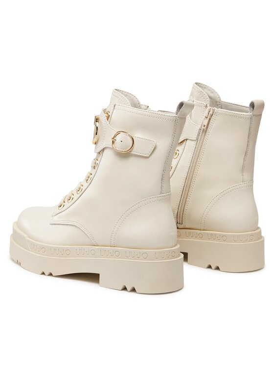 Liu Jo Liu Jo Schnürschuhe Love 40 SF3037 P0102 Écru