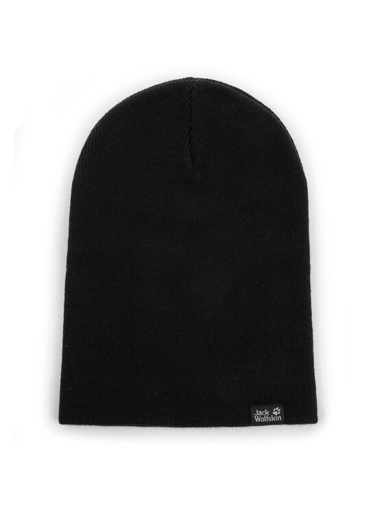 Jack Wolfskin Jack Wolfskin Berretto Rib Hat 1903891 Nero