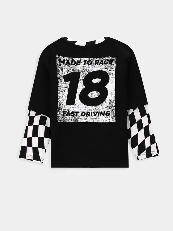 Coccodrillo Coccodrillo Блузка WC4143102RAK Чорний Regular Fit