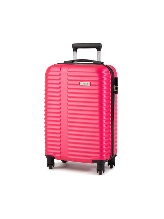 Semi Line Valigia da cabina T5502-0 20 Rosa | Modivo.it