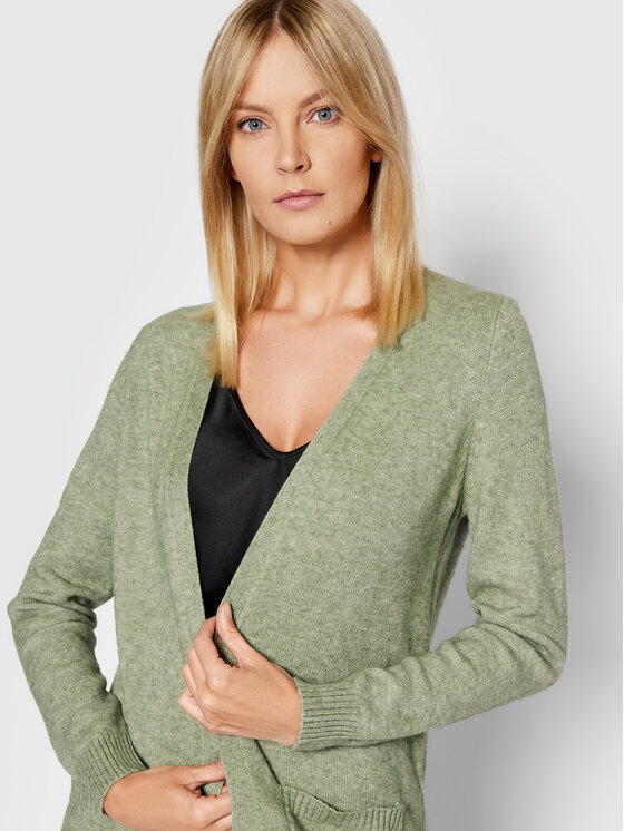 ONLY ONLY Strickjacke Lesly 15174274 Grün Regular Fit