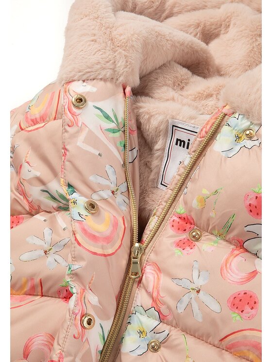 minoti minoti Kurtka zimowa 32COAT102 Różowy jasny Regular Fit