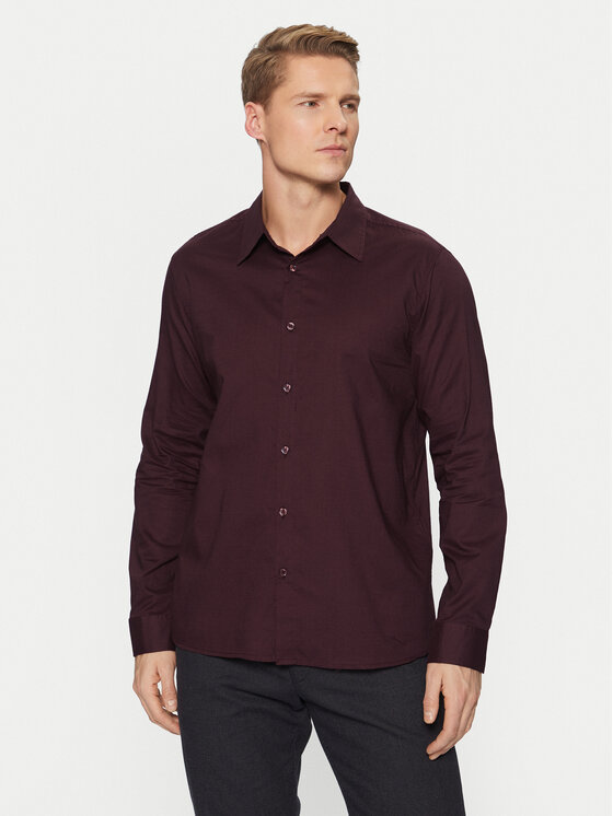 Only & Sons Only & Sons Cămașă Pete 22033255 Vișiniu Regular Fit