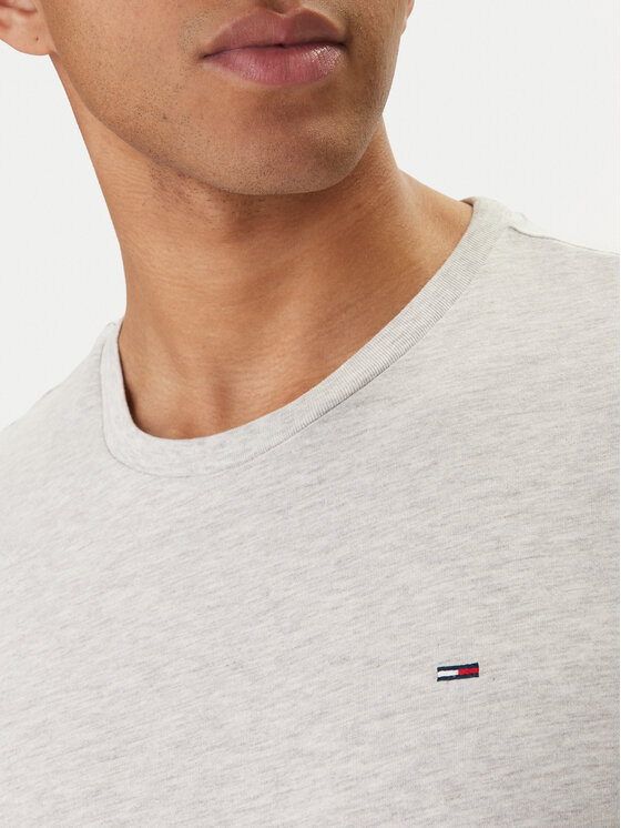 Tommy Jeans Tommy Jeans T-Shirt DM0DM20363 Szary Slim Fit