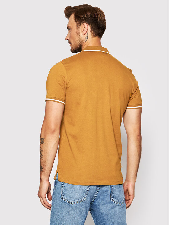 Polo Tons 12186778 Marrone Regular Fit