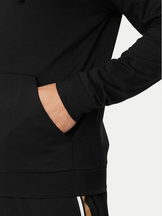 BOSS BOSS Bluza Authentic Jacket H 50554785 Czarny Regular Fit