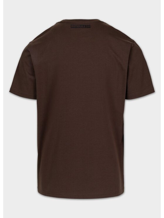 PITBULL PITBULL T-Shirt HILLTOP Brązowy Regular Fit
