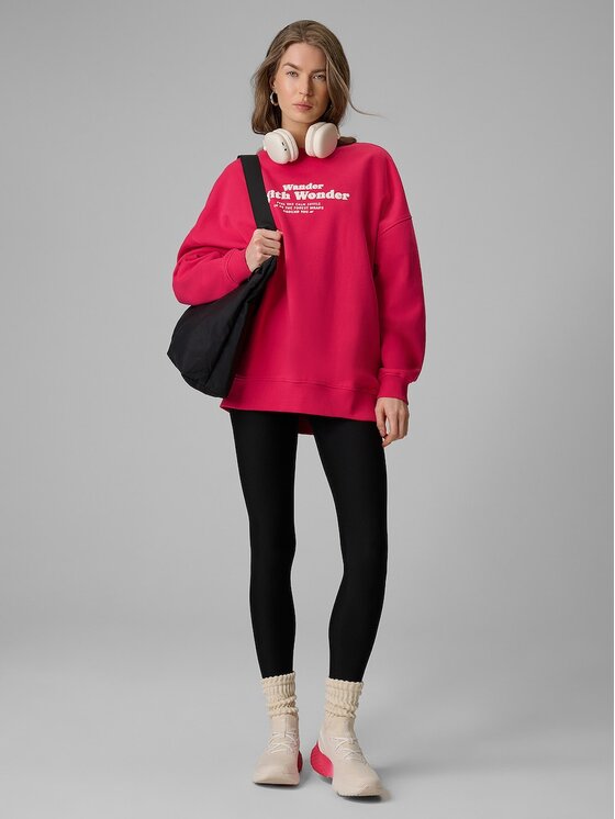 4F 4F Bluza 4FRSS26TSWSF2993-53S Różowy Oversize