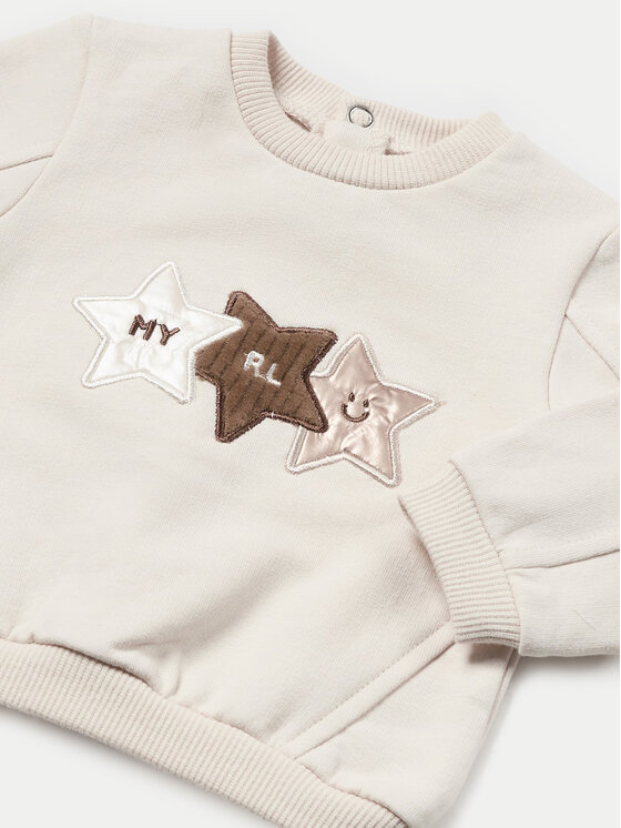 Mayoral Mayoral Суитшърт 2455 Бежов Regular Fit