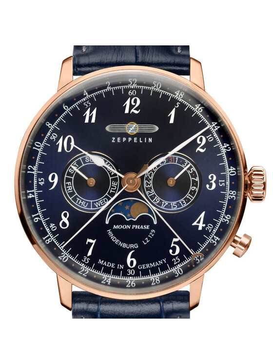 Zeppelin Zeppelin Zegarek 7038-3 Niebieski