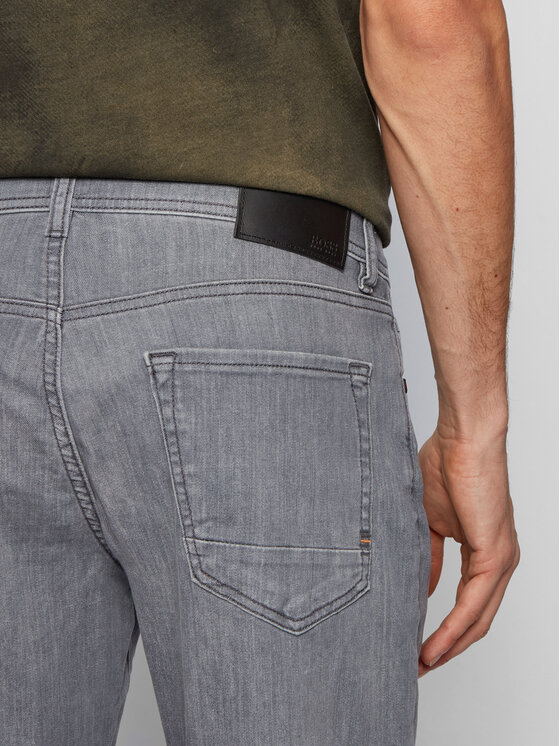 BOSS Boss Džinsai Maine 50444812 Pilka Regular Fit