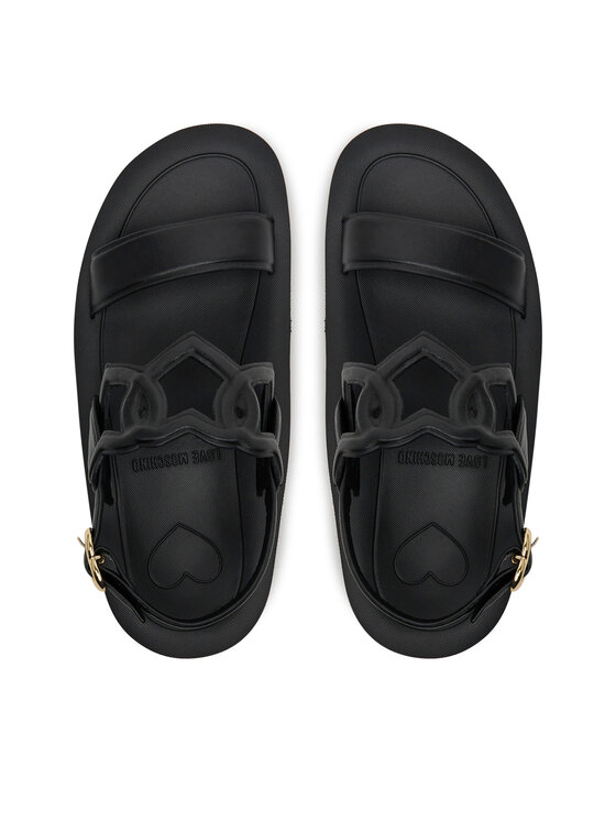 LOVE MOSCHINO LOVE MOSCHINO Sandali JA16054I1MIA0000 Črna