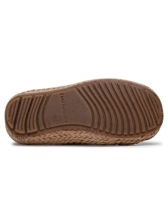 EMU Australia EMU Australia Espadrile Millner Metallic K12506 Srebrna