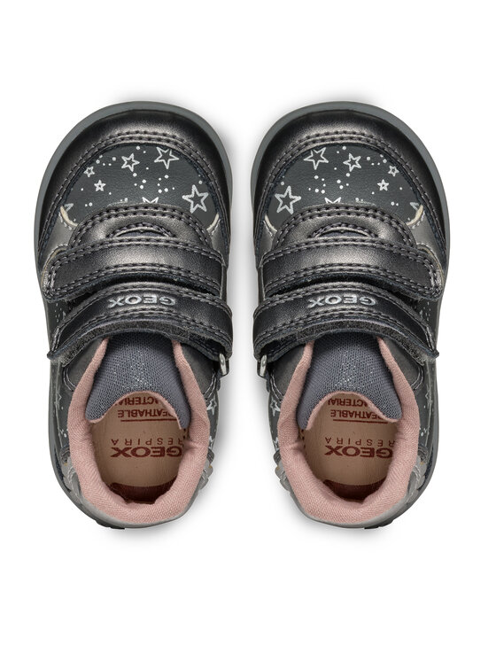 Geox Geox Сникърси B Elthan Girl B461QB 054AJ C1332 Сив