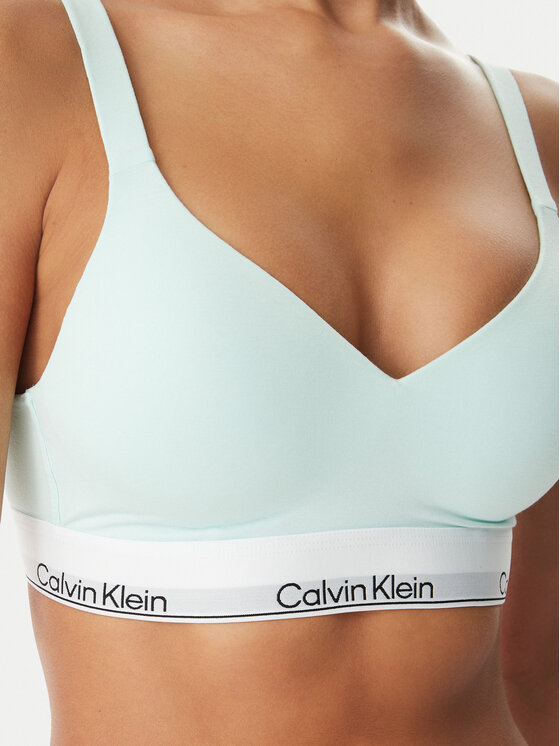 Calvin Klein Underwear Calvin Klein Underwear Bralette krūšturis LV00QF8500 Gaiši zaļa
