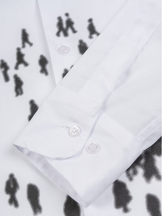 2005 2005 Košeľa Crowd Shirt (white) Biela Oversize