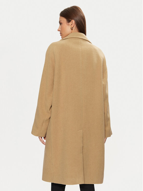 Tommy Jeans Tommy Jeans Cappotto di lana DW0DW20166 Beige Regular Fit