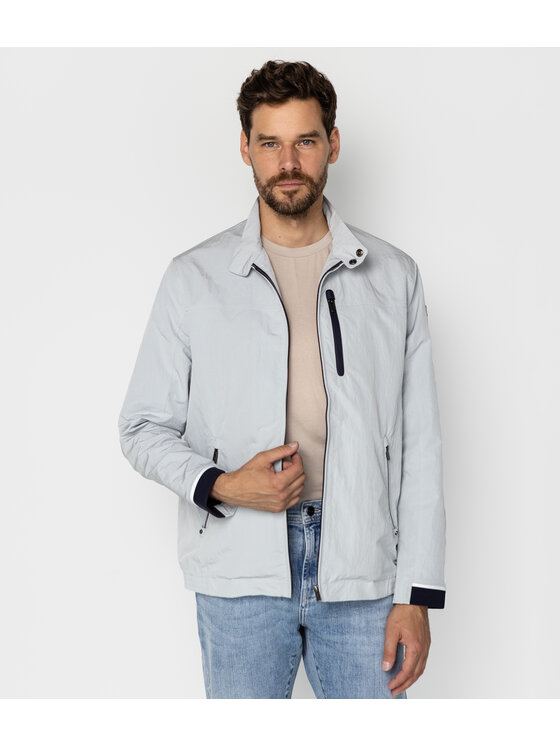 Lee Cooper Lee Cooper Kurtka przeciwdeszczowa SALOMON 2252 Szary jasny Regular Fit