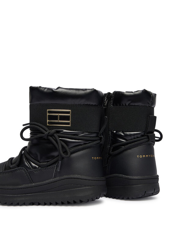 Tommy Hilfiger Tommy Hilfiger Snehule T3A5-34052-1474999 S Čierna