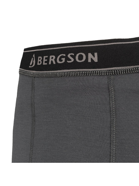 Bergson Bergson Bielizna termoaktywna dolna LANAPURA Merino Szary