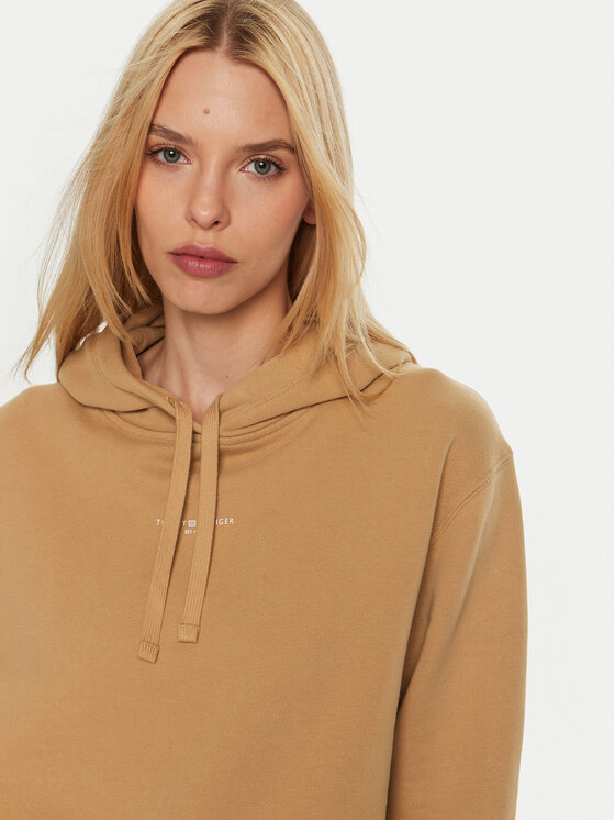 Tommy Hilfiger Tommy Hilfiger Felpa WW0WW42896 Beige Regular Fit