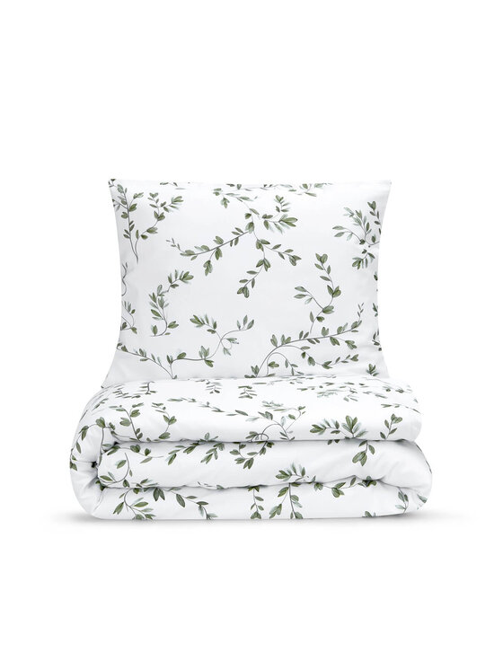 White pocket White pocket Komplet pościeli satynowa Biały