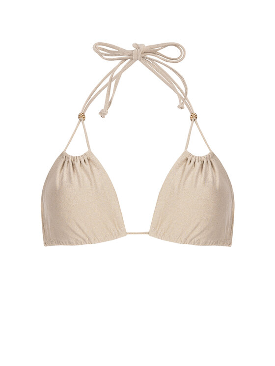 Miss Lou Miss Lou Bikini pezzo sopra G-LG2-E Écru