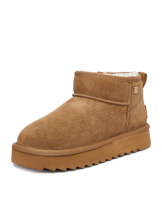 Nine West Nine West Cizme de zăpadă CEO-MENA-01 Maro deschis