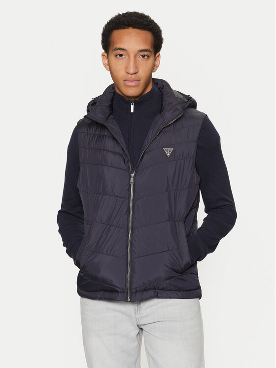 Guess Guess Mellény M5RN21 WCQA2 Sötétkék Regular Fit