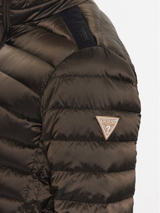 Guess Guess Prehodna jakna M1RL47 WDQ50 Rjava Comfort Fit