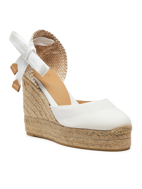 Castañer Castañer Espadrilky Carina/8Ed/001 020961 Bílá