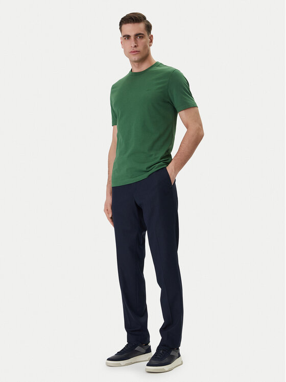 BOSS BOSS Tričko Thompson 01 50468347 Zelená Regular Fit