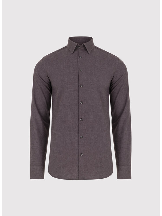 Pako Lorente Pako Lorente Koszula P26WP-1X-019 Brązowy Slim Fit