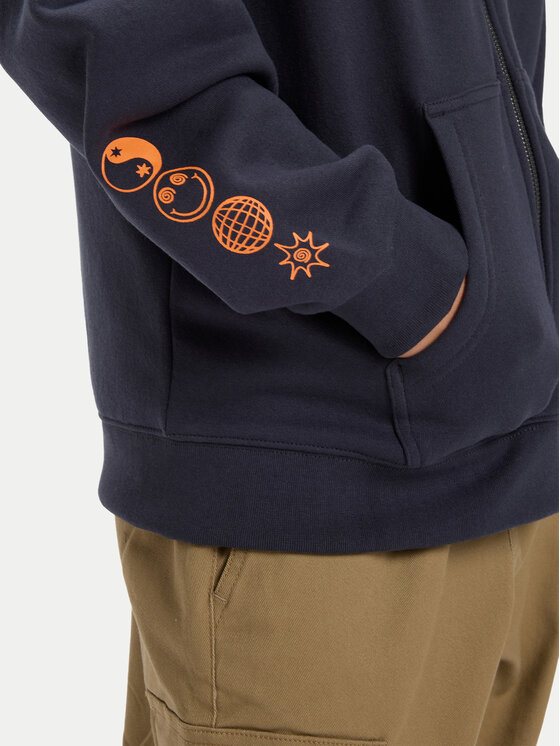 Quiksilver Quiksilver Mikina Salt Water Graphic Zip EQBFT03962 Farebná Regular Fit