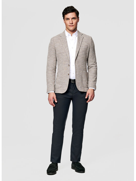 Pako Lorente Pako Lorente Marynarka P26SF-3X-018 Beżowy Slim Fit