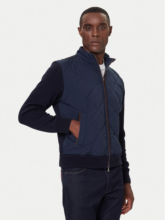 Paul&Shark Paul&Shark Vestă elegantă 14312609 Bleumarin Regular Fit