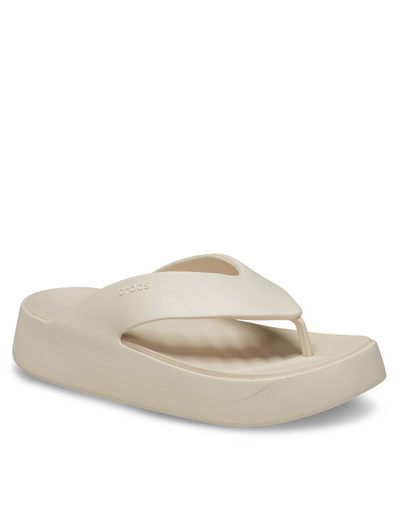Crocs Crocs Japonki Getaway Platform Flip 209410 Beżowy