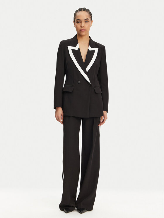 Maryley Maryley Giacca da abito 25EB189/43NB Nero Regular Fit