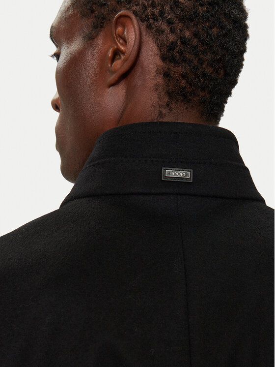 JOOP! JOOP! Μάλλινο παλτό 17 JC-21Maron 30044311 Μαύρο Regular Fit