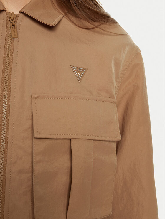 Guess Guess Übergangsjacke V5RL03 WGYB0 Braun Regular Fit