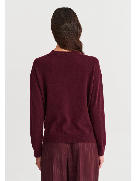 TATUUM TATUUM Sweter RETRA Czerwony Classic Fit