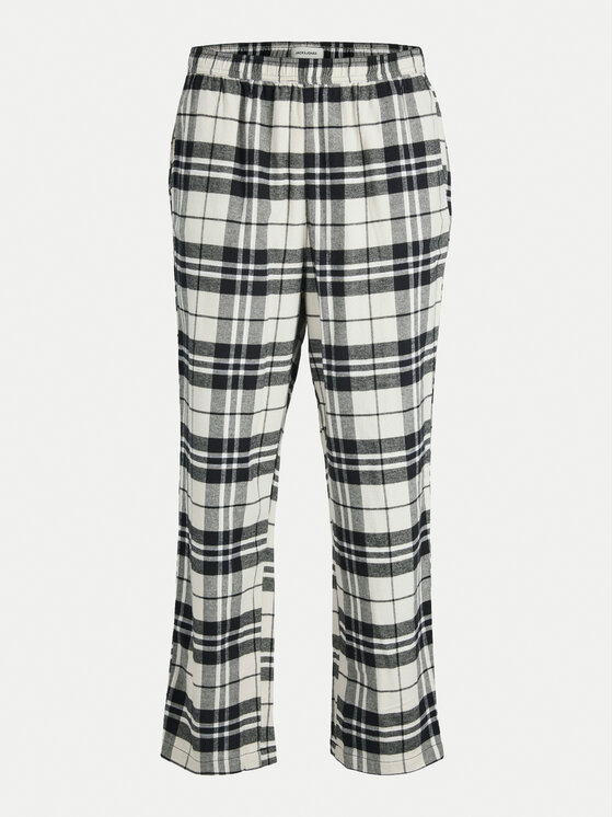 Jack&Jones Jack&Jones Spodnie piżamowe Crimon 12182711 Beżowy Regular Fit