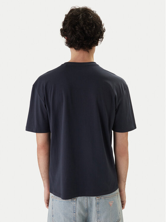 Guess Guess T-Shirt F6GI11 K8HM4 Tmavomodrá Regular Fit