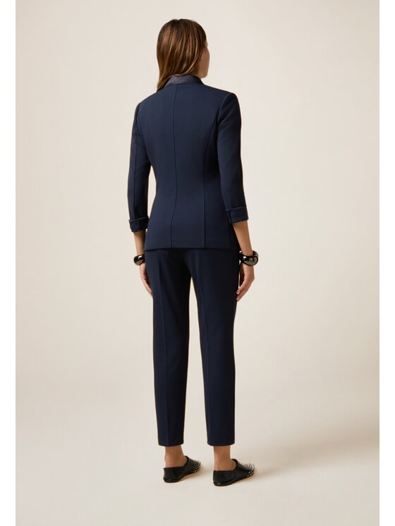 Oltre Oltre Giacca outdoor Q782R004561N034 Blu Slim Fit