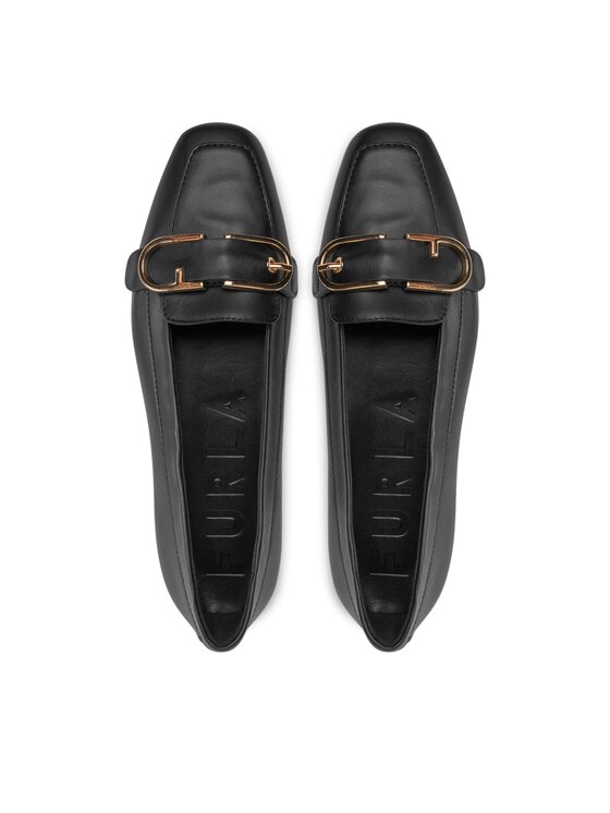 Furla Furla Slipper Flow Ballerina T.5 YH46FOW-BX2680-O6000-10074000 Schwarz