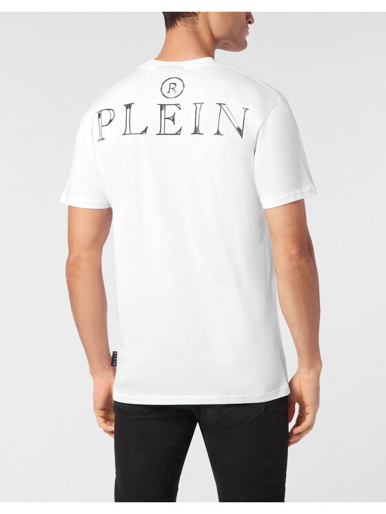 PHILIPP PLEIN PHILIPP PLEIN Tričko 24641 Biela Regular Fit