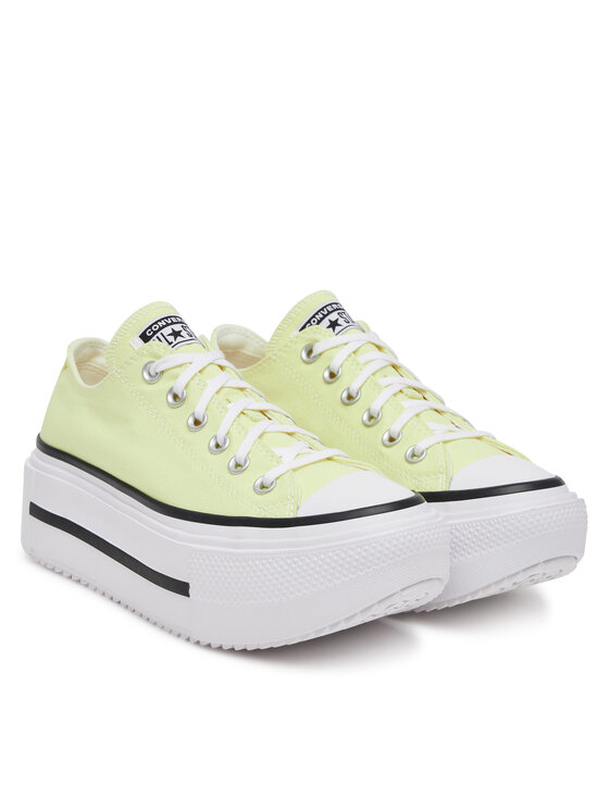 Converse Converse Modne superge Chuck Taylor All Star Lift Double Stack Platform A16283C Rumena