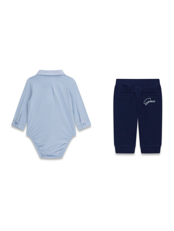 Guess Guess Komplet body s kalhotami P6RG05 J1311 Modrá Regular Fit