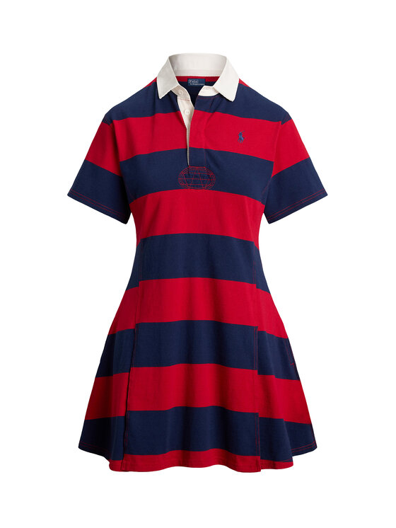 Polo Ralph Lauren Polo Ralph Lauren Sukienka codzienna 211971761001 Czerwony Regular Fit