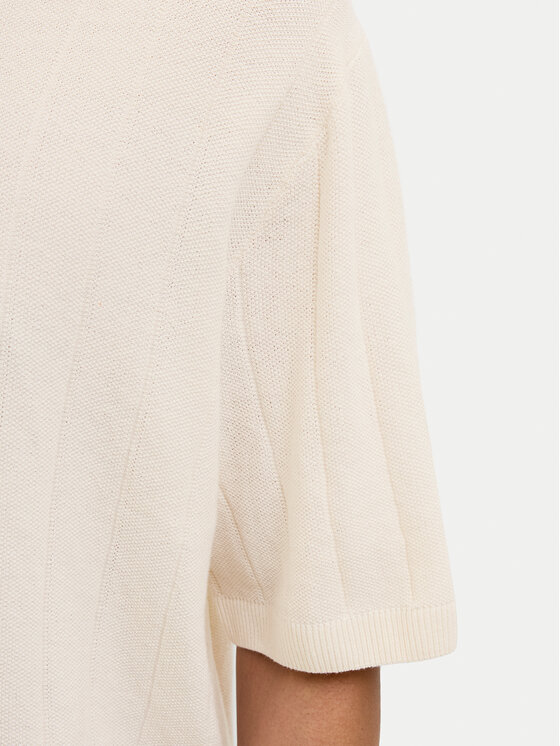 Jack & Jones Jack & Jones Тениска с яка и копчета Varenna 12272578 Бежов Relaxed Fit